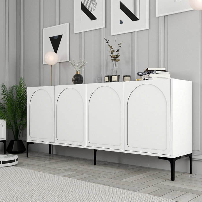 Hanah Home Lyon 79 Blanco y Negro Hanah Home Lyon 79 Blanco y Negro